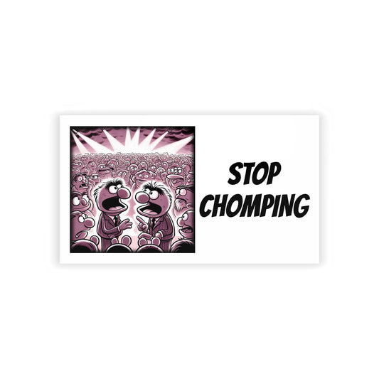 Stop Chomping Buisness Card